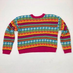 VGC Vintage Radishest & Roses Multicolor Sweater